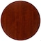 Flash Furniture Round 35.5" W, 35.5" L, 30" H, Laminate Top, Red GC-M-BLK-15-CHR-GG - alternate 9